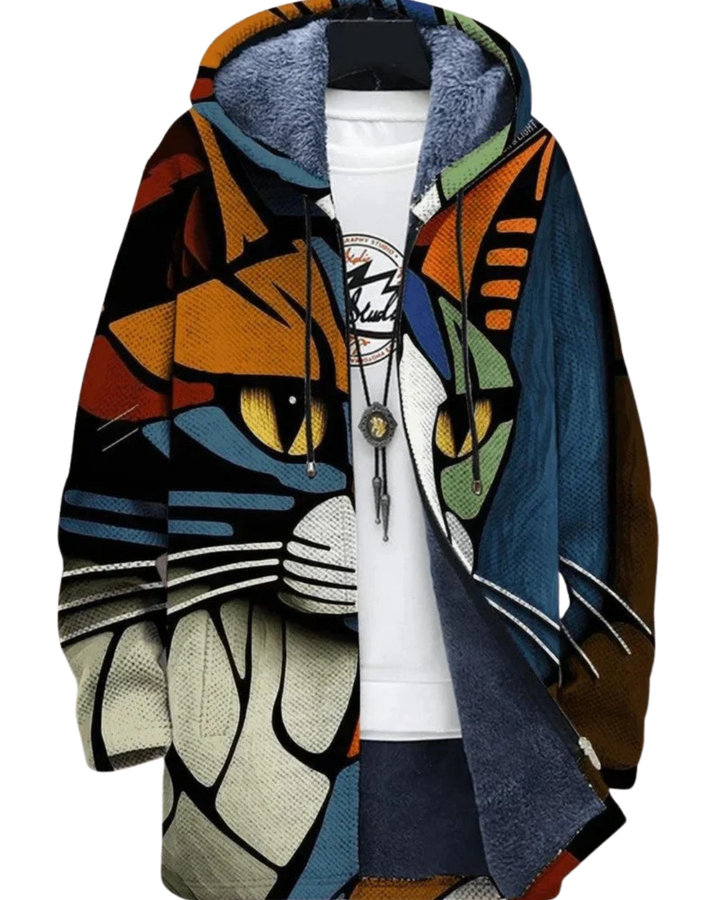 Els™ - 3D Graffiti Harajuku Jacke für einen mutigen Stil