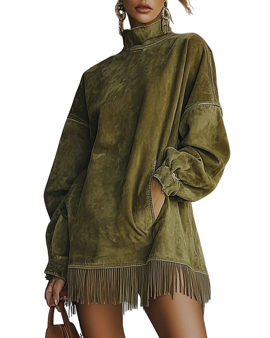 NATHALIE™ | Fransenkleid