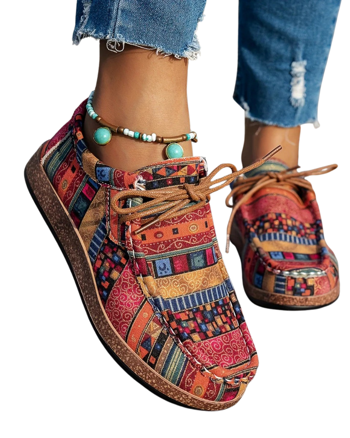 Luna | Bunte Retro-Schuhe für Damen