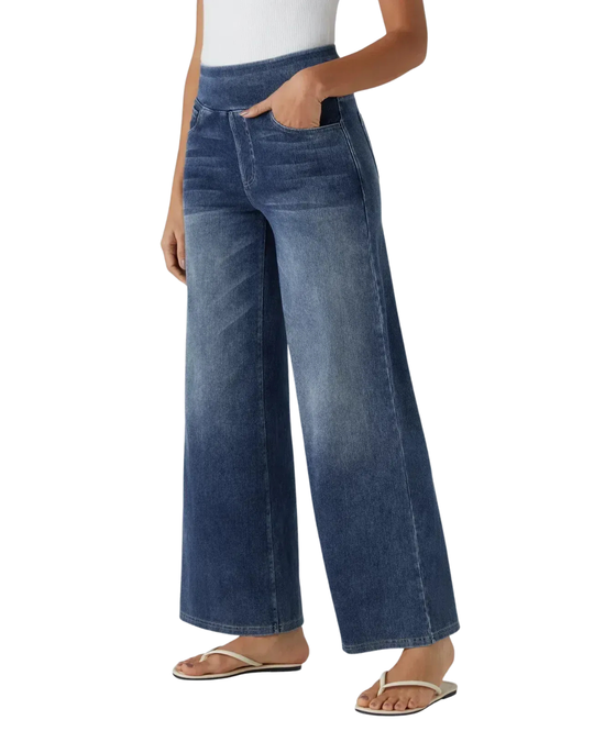 Eva | Bequeme & Elastische Hose mit Hoher Taille