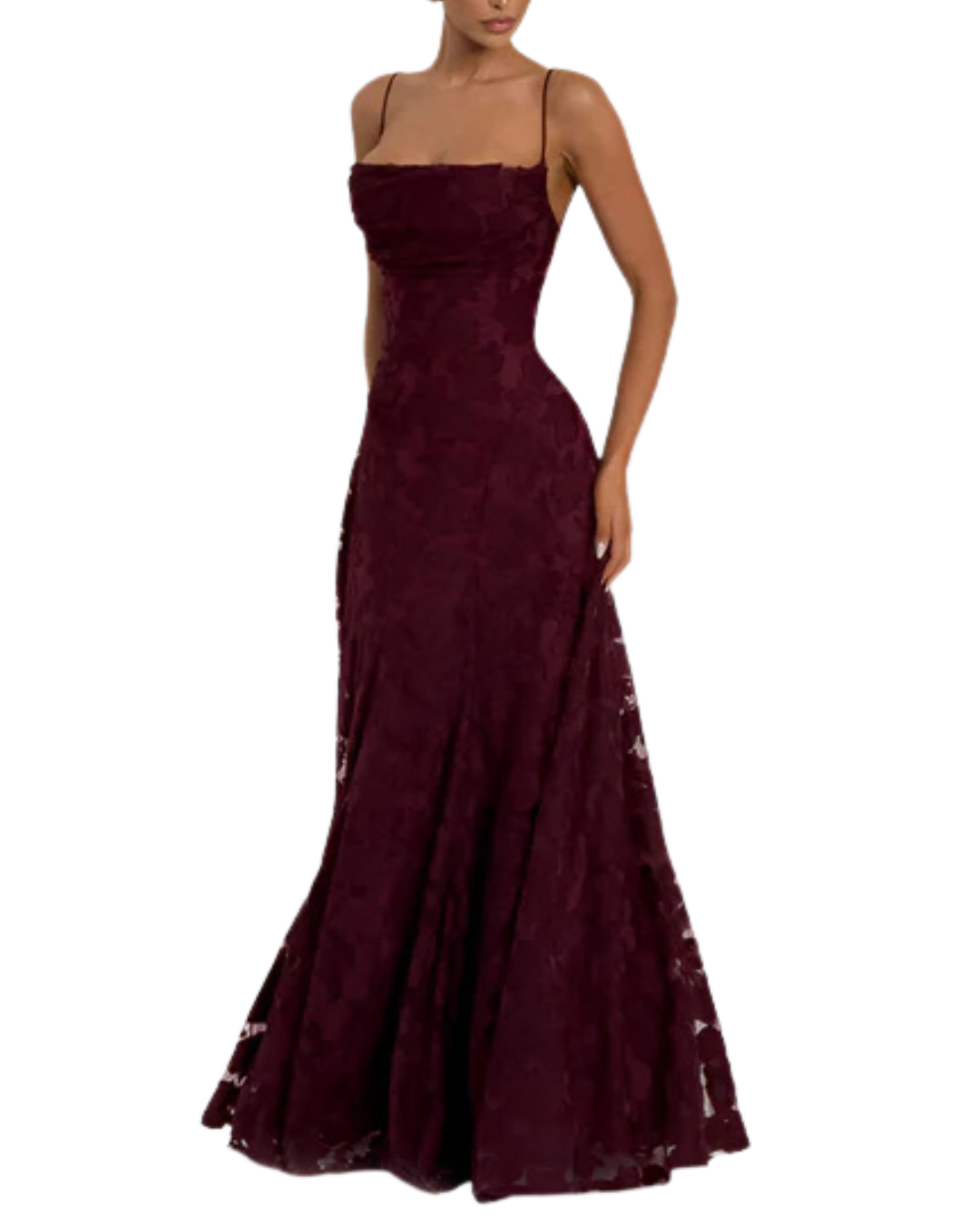 Francisa | Spitzenkorsett-Maxikleid