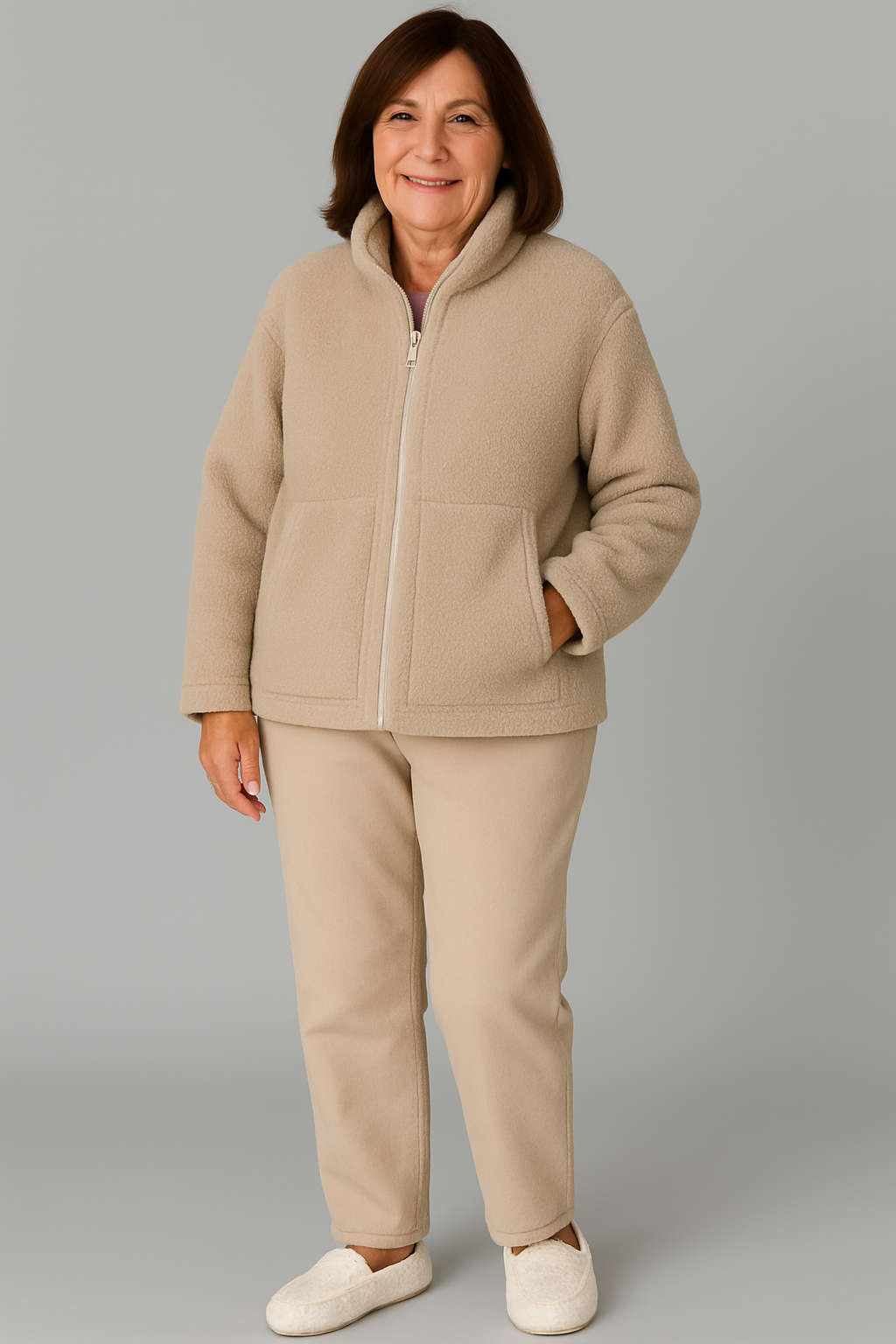 juna™- Luxus-Lammwoll-Pantoffeln – Warm & Rutschfest