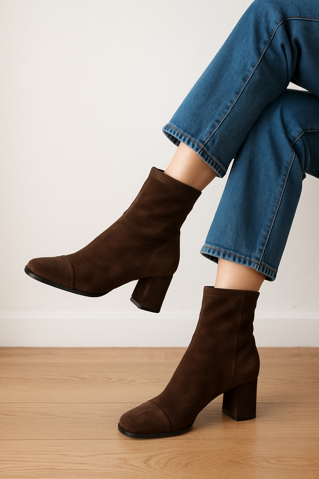 Ana – Eleganten und Bequemen Absatzstiefel