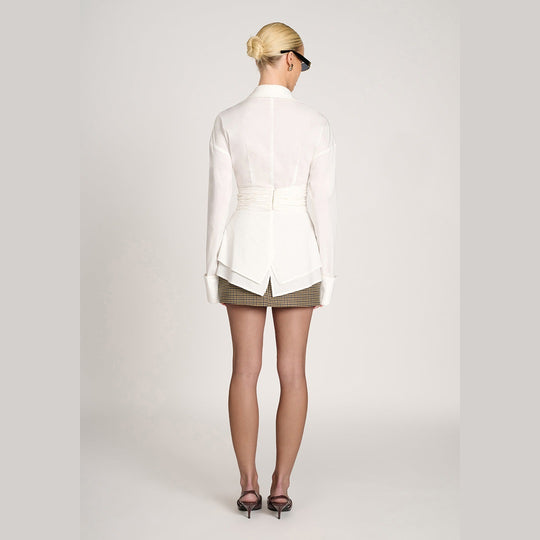 Vive | Elegantes Wickelshirt mit taillierter Passform