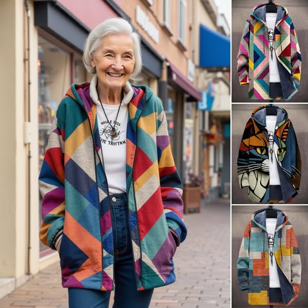 Els™ - 3D Graffiti Harajuku Jacke für einen mutigen Stil