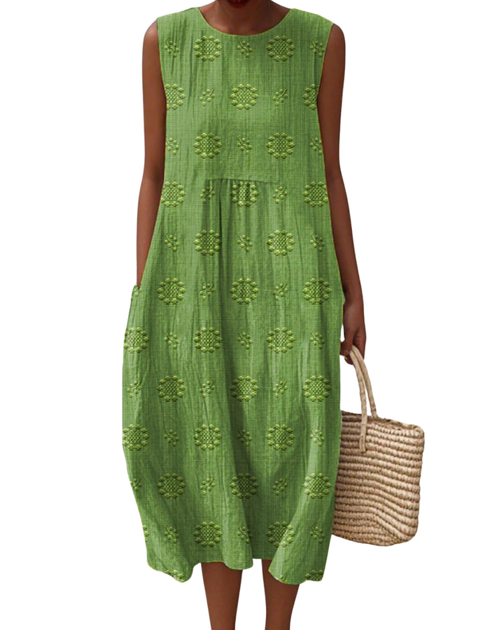 Helia | Künstlerisches Strandkleid