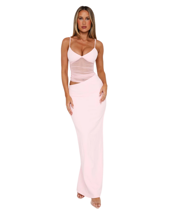 Marisela | Asymmetrisches Sommerkleid in Maxilänge