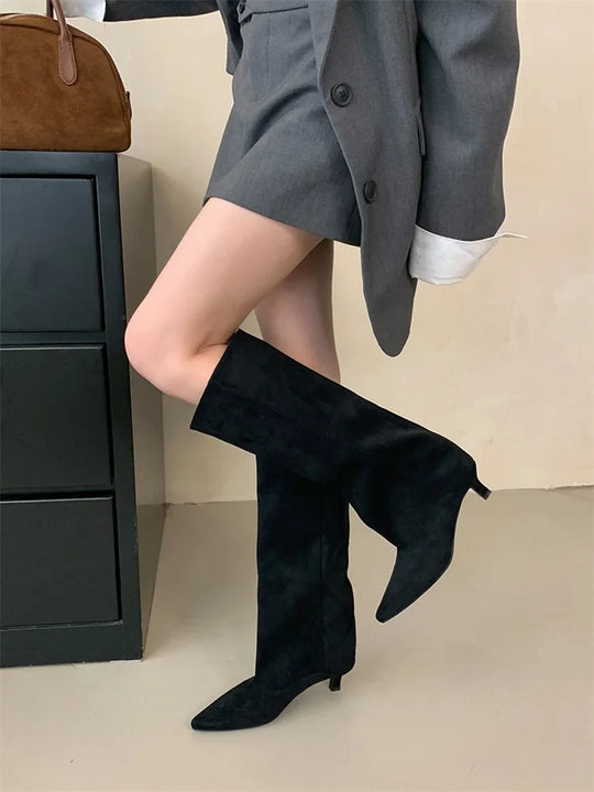 Tuti | Elegante Wildlederstiefel