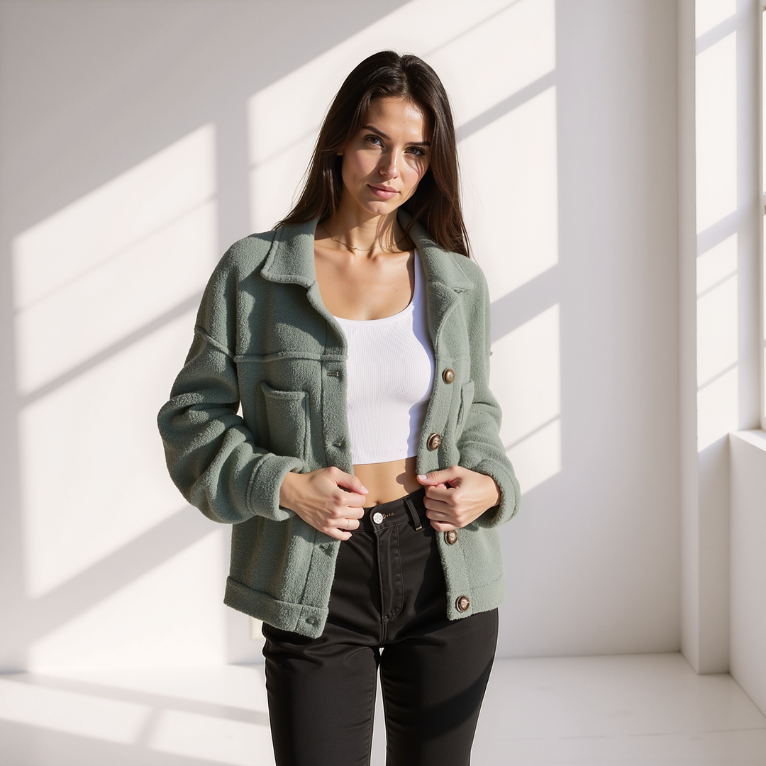 Selina | Fleece Herbstjacke