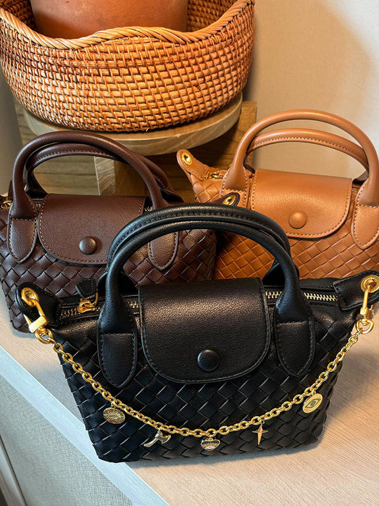 Pip | Kleine Geflochtene Tasche