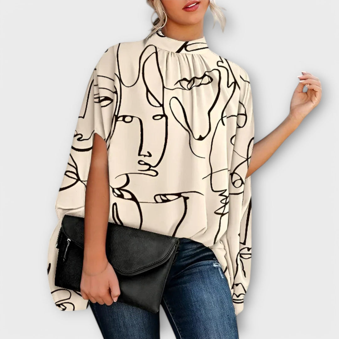 Jacqueline | Vielseitige Abendbluse