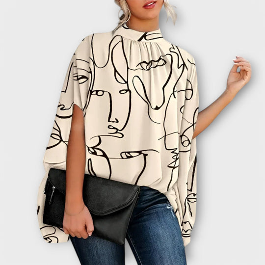 Jacqueline | Vielseitige Abendbluse