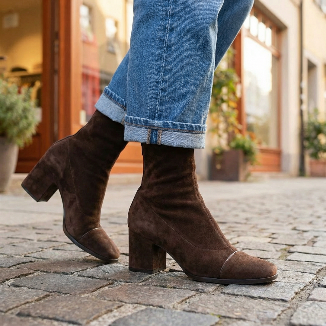 Ana – Eleganten und Bequemen Absatzstiefel